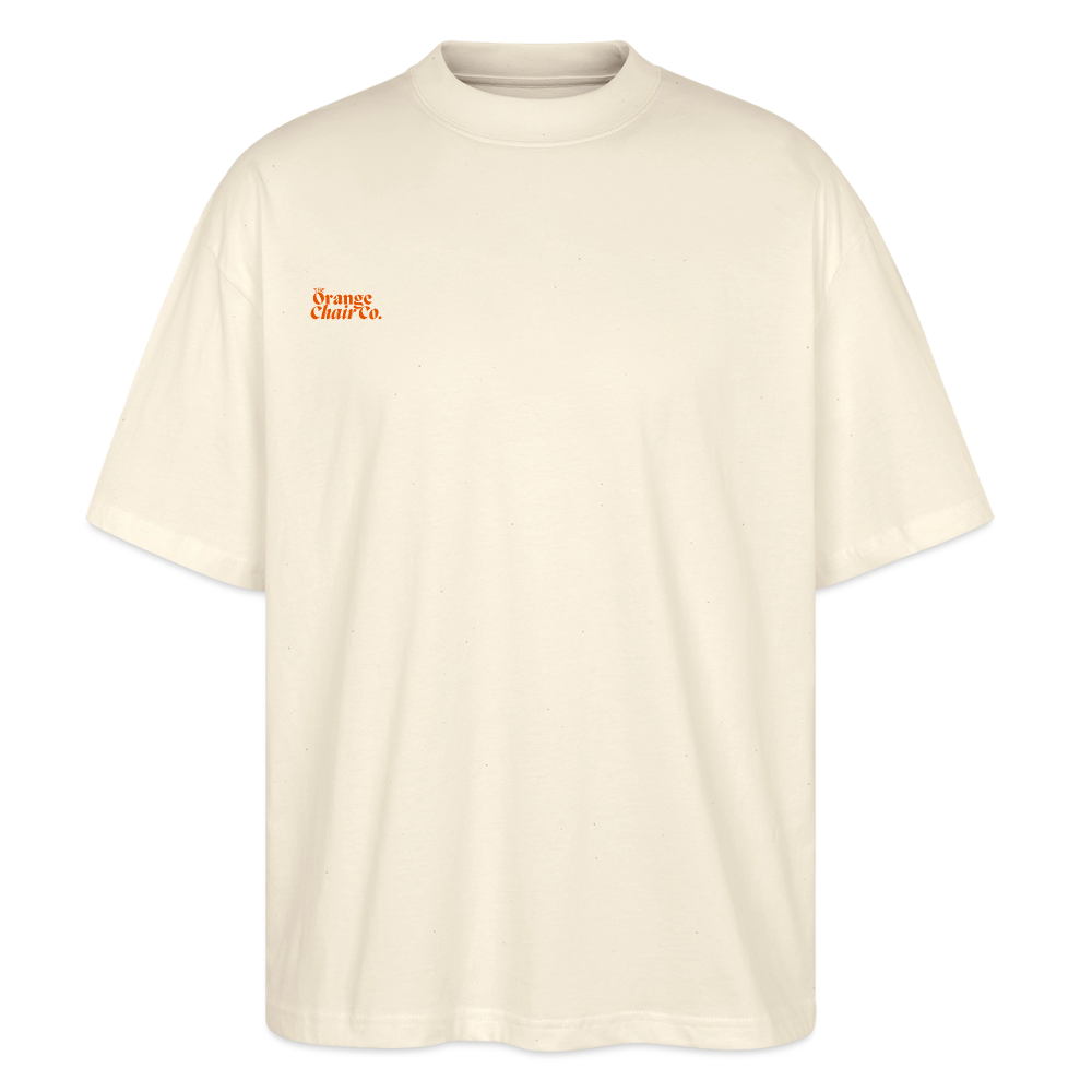 Stanley/Stella Oversized Unisex Organic T-shirt Blaster 2.0- Sorry, deze stoel is bezet - soft Ecru