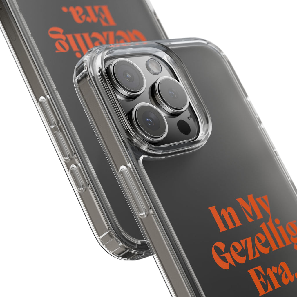 Iphone Clear Case- In My Gezellig Era.