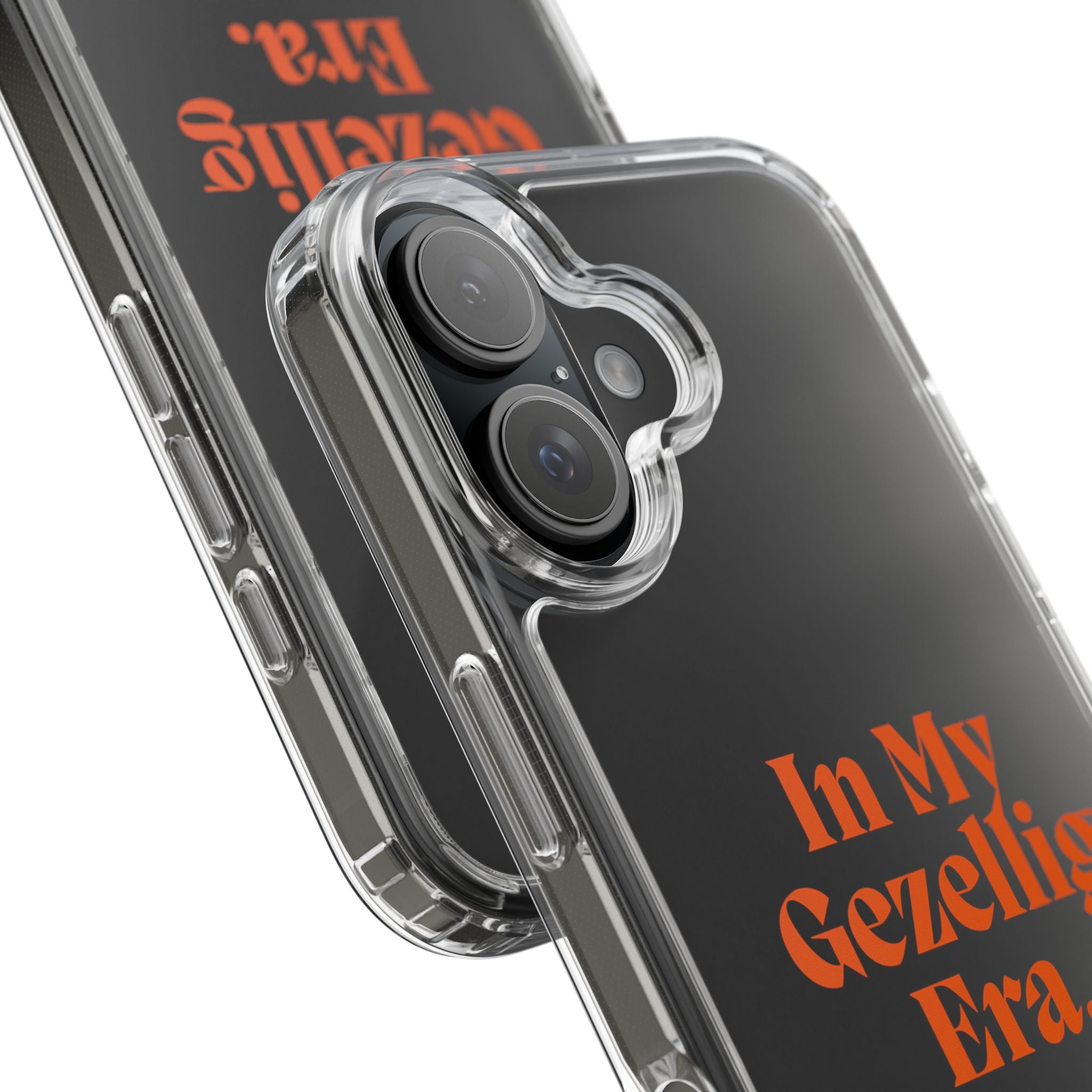Iphone Clear Case- In My Gezellig Era.