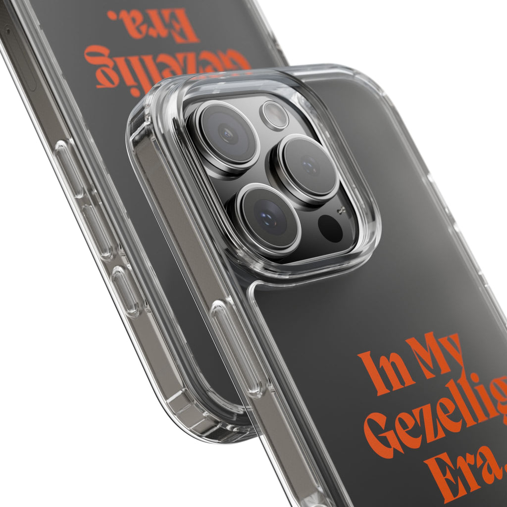 Iphone Clear Case- In My Gezellig Era.