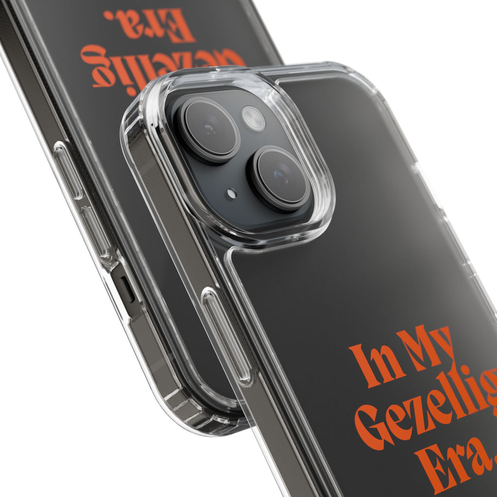 Iphone Clear Case- In My Gezellig Era.