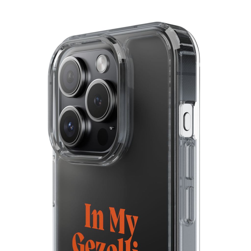 Iphone Clear Case- In My Gezellig Era.