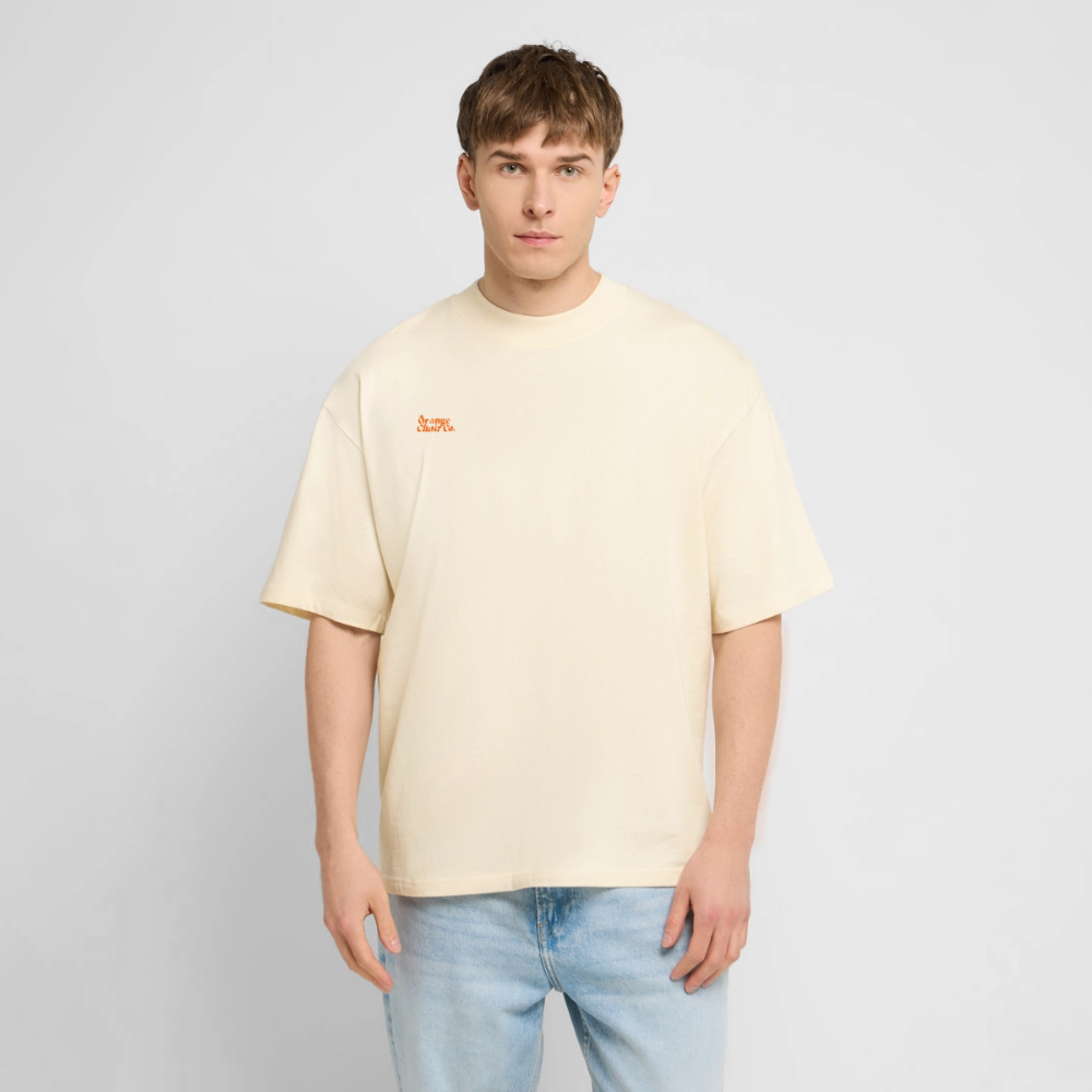 Stanley/Stella Oversized Unisex Organic T-shirt Blaster 2.0- Sorry, deze stoel is bezet - soft Ecru