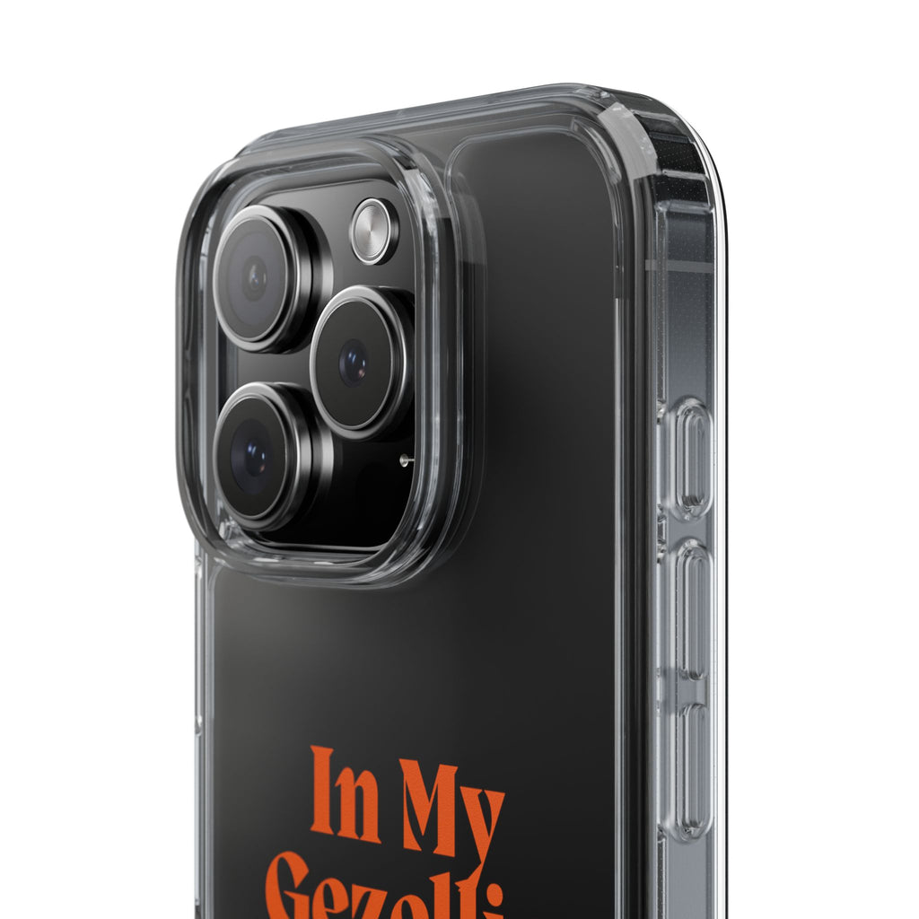 Iphone Clear Case- In My Gezellig Era.