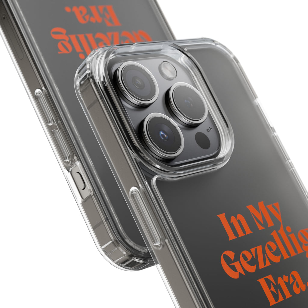 Iphone Clear Case- In My Gezellig Era.