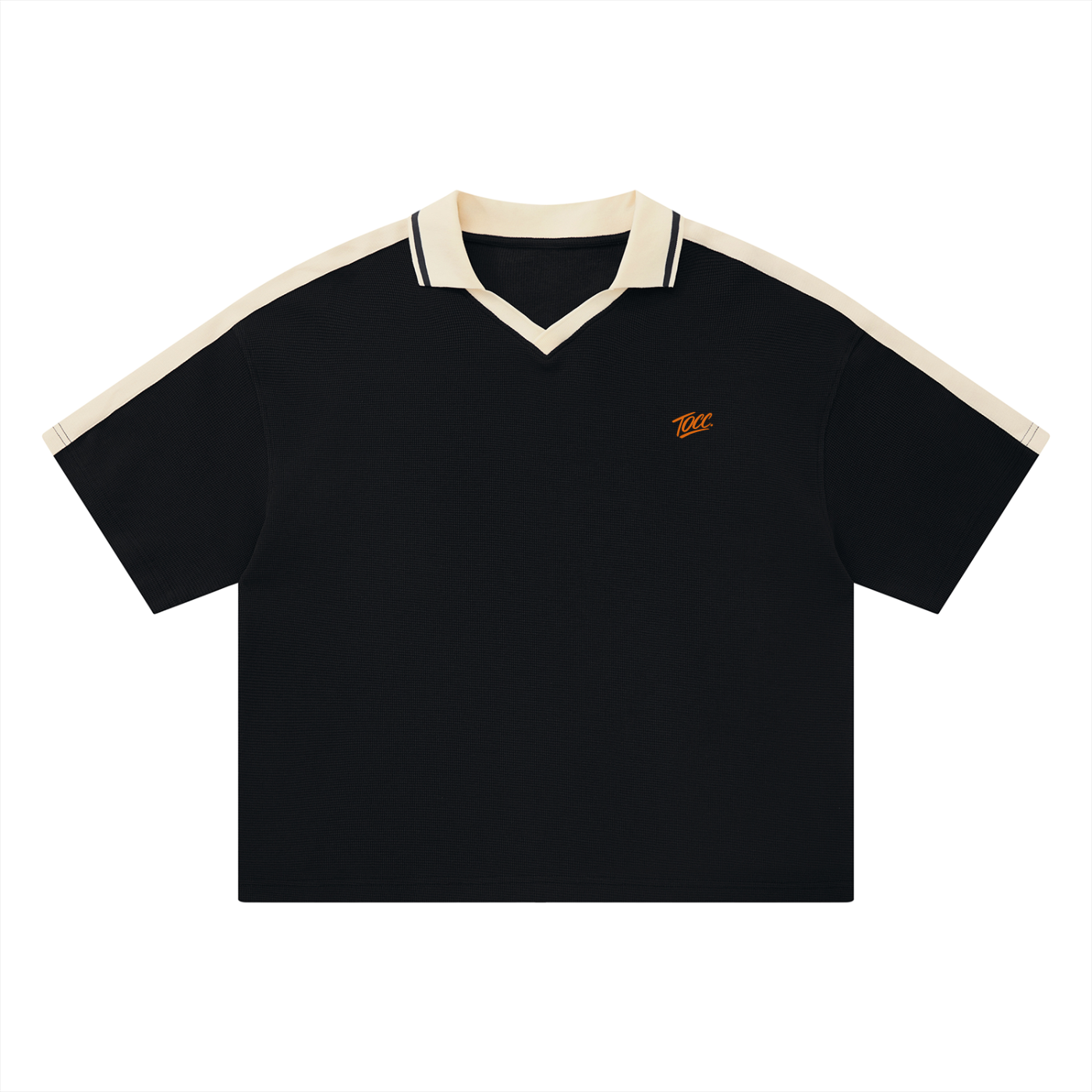 Unisex Color Block Polo Shirt